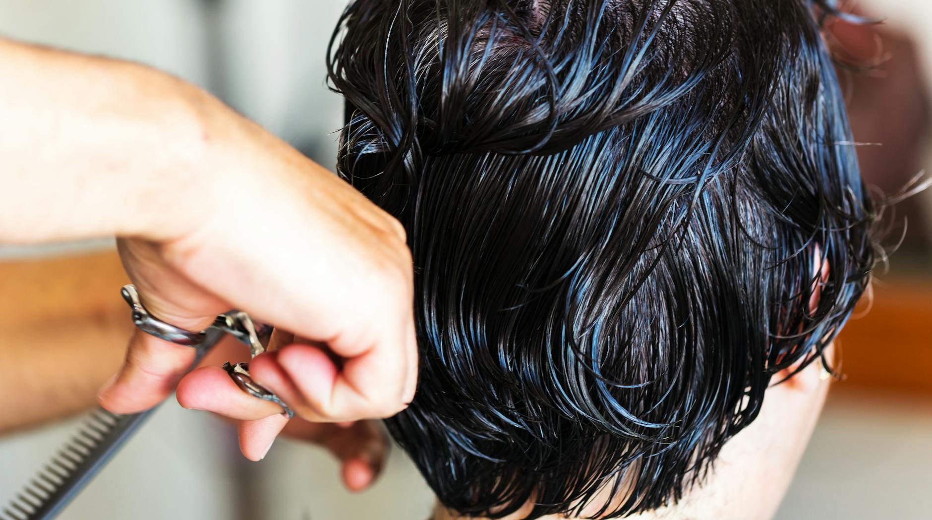 Professional hair styling at Alchemy Hair Salon in Orlando